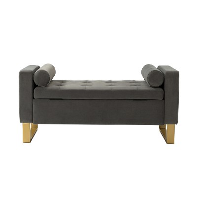 Rita 50.4" Wide Storage Bench | ARTFUL LIVING DESIGN