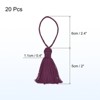 Unique Bargains Cotton Mini Hanging Loop DIY Functional Bookmark Tassels 20 Pcs - 2 of 4
