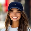 Dalix Lil Coffee Embroidered Cotton Cap Summer Food Outdoor Dad Hat Womens - 3 of 4