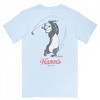 Mens Hamms Beer Golf Swing Blue Colorway Front and Back Print T-Shirt - 3 of 4