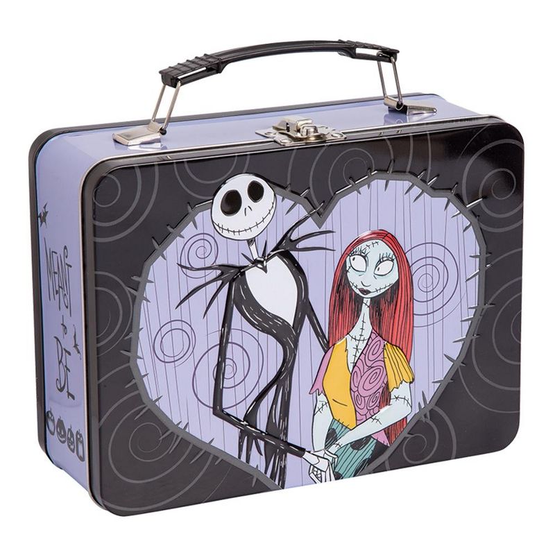 Vandor The Nightmare Before Christmas Large Tin Tote lunch box, 1 of 2