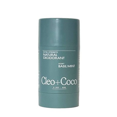 cleo+coco. Deodorant - Basil Mint - 2.2oz
