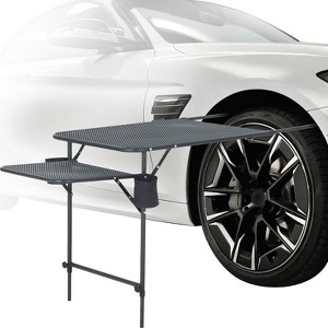 MUKE Adjustable Tailgate & Car Camping Table, Lightweight Folding Vehicle Desk for Overlanding & Outdoor Cooking - 1 of 4
