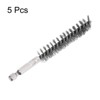 Unique Bargains Stainless Steel Cleaning Tools and Accessories Durable 1/4 Inch Hex Bore Brushes - 3 of 4