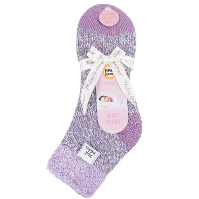 Women's Feather Top Sleep Socks : Target