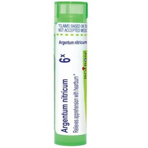 Argentum Nitricum 6X by Boiron Homeopathic Single Medicine For Stress & Sleep  -  80 Pellet - 1 of 4