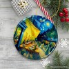 Vincent Van Gogh Cafe Terrace at Night Ceramic Ornament, Famous Painting Souvenir And Decor| OrnamentallyYou - 4 of 4