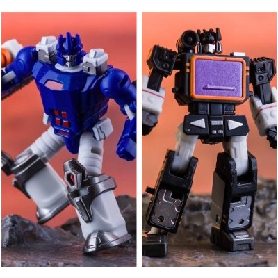 DW-E01 Destroy Emperpo and DW-E02B Monitor Officer | Dr. Wu Action figure accessories