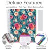 DELUXE 2026 Planner, 8.5"x11": 14 Months (Nov 2025-Dec 2026), Includes Page Tabs, Bookmark, Planning Stickers, Pocket Folder (Teal Floral) - 2 of 4