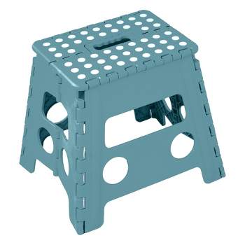 Lexi Home Folding Step Stool with Handle
