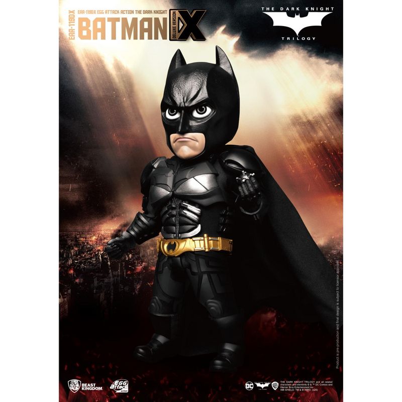 Warner Bros The Dark Knight Batman Deluxe Version (Egg Attack Action), 3 of 9