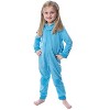 Nickelodeon Toddlers' Blue's Clues Hooded Union Suit Costume Sleep Pajama Blue - 3 of 4