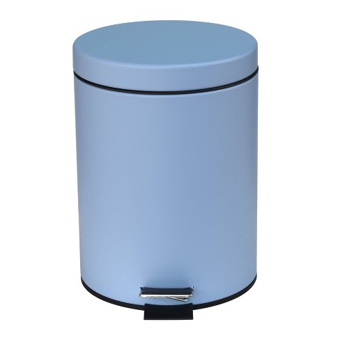 Blue deals trash can