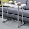 Coaster Dani Modern Rectangular Wood Side Table with Metal Base - 2 of 4