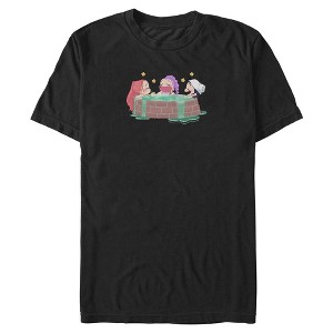Mens KPop Demon Hunters Rumi, Mira and Zoey Relaxing T Shirt - 1 of 4