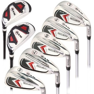 Ram Golf Accubar Mens Right Hand Iron Set 6-7-8-9-PW - FREE HYBRID INCLUDED - 1 of 4