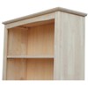 Wood Unfinished 72 inches Shaker Bookcase in Brown - Pemberly Row - 4 of 4