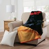 Warner Bros. Friday the 13th Axe Poster Micro Raschel Throw Blanket 46x60 Inches - 3 of 4