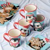 Certified International (Set of 4) 18oz Christmas Whimsy Penguin Mugs - 4 of 4
