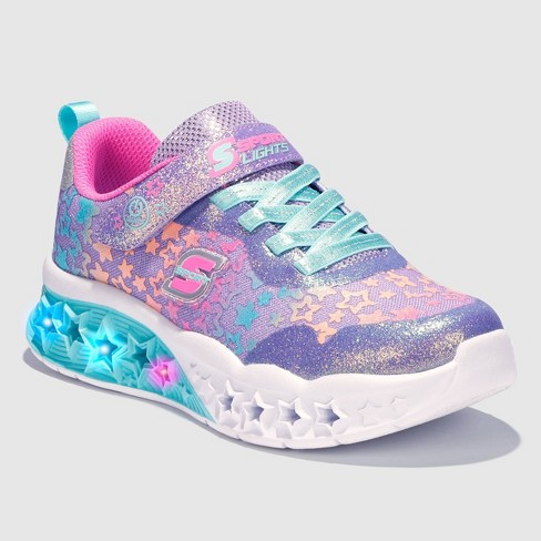 Skechers kids shoes store with lights