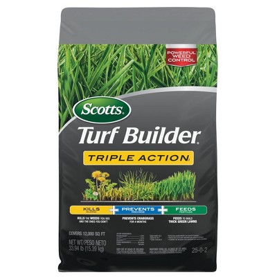 Scotts Turf Builder Southern 3 In 1 Triple Action Weed Destroyer, Lawn ...