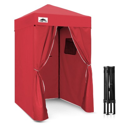 EAGLE PEAK 4x4 Pop Up Canopy, Flex Ultra Compact Portable Privacy Changing Room Photoshoots