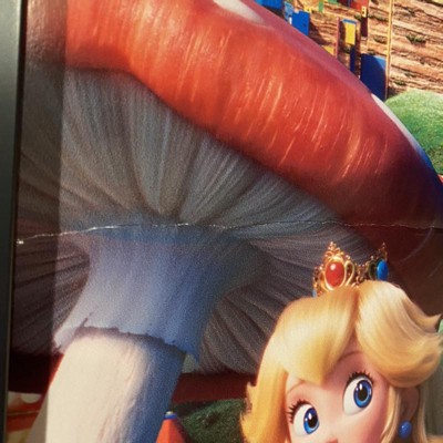 The Super Mario Bros. Movie - Mushroom Kingdom Key Art Wall Poster, 22.375  x 34 Framed 