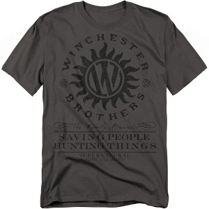 Supernatural Winchester Anti Possession Adult T-Shirt - 1 of 4