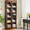 Tribesigns 70.86" Narrow Corner Bookcase, 5-Tier Cubic Bookshelf - 2 of 4