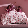 Bedsure | 2-3 Pcs Marilyn Monroe Reversible Patterned Duvet Cover Set - image 3 of 4