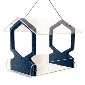 JCS Wildlife Geometric Hanging Bird Feeder Holds 3 Cups - 1 of 3