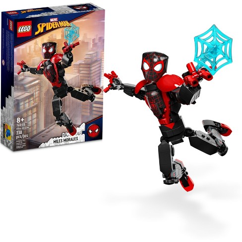 luft upassende varm Lego Marvel Miles Morales Figure Spider-man Building Toy 76225 : Target