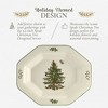Spode Christmas Tree Octagonal Server, 9.5 Inch Serving Tray for Swerving Vegetables, Chicken, Dinner, Made of Earthenware - 3 of 4