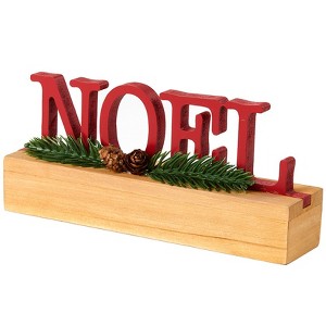 The Lakeside Collection Christmas Tabletop Sign Noel - 1 of 1