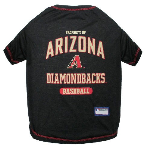 Mlb Arizona Diamondbacks Pets First Pet Baseball T-shirt - L : Target