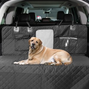 Unique Bargains Nonslip Washable Dog Car Seat Cover for Back Seat 1 Pc - 1 of 4