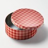 2L Small Gift Tin Red Gingham - Hearth & Hand™ with Magnolia - 3 of 3