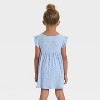 Toddler Girls' Short Sleeve Ribbed Dress - Cat & Jack™ - 2 of 3