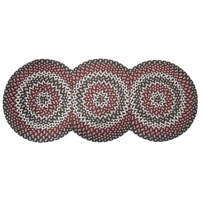 Park Designs Limestone Braided Rug Runner 30" x 72"