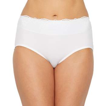 Bali Double Support, Women's Cool Comfort Underwear, Full Coverage Brief  Panty