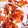 Nearly Natural 9-ft Autumn Oak Artificial Fall Tree - 3 of 4