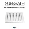 KubeBath Aqua Piazza Brass Shower Set with 8Inch Ceiling Mount Square Rain Shower and Tub Filler - 3 of 4