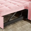 CAVINAS Sleeper Sofa Couch with Pullout Bed, Modern Sleeper Sofa, Adjustable Backrest Pull out Sofa Bed Living Room - 4 of 4