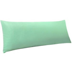 Brushed Microfiber Body Pillowcase, Super Soft Body Pillow Cover with Envelope Closure, 20x54 Inches - NTBAY - 1 of 4