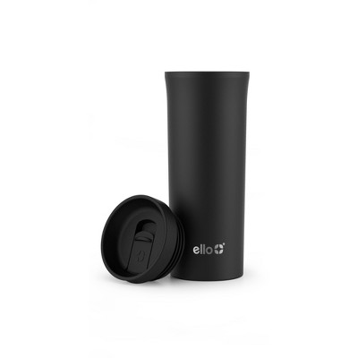 Arabica 18oz Stainless Steel Travel Mug Black - Ello_1