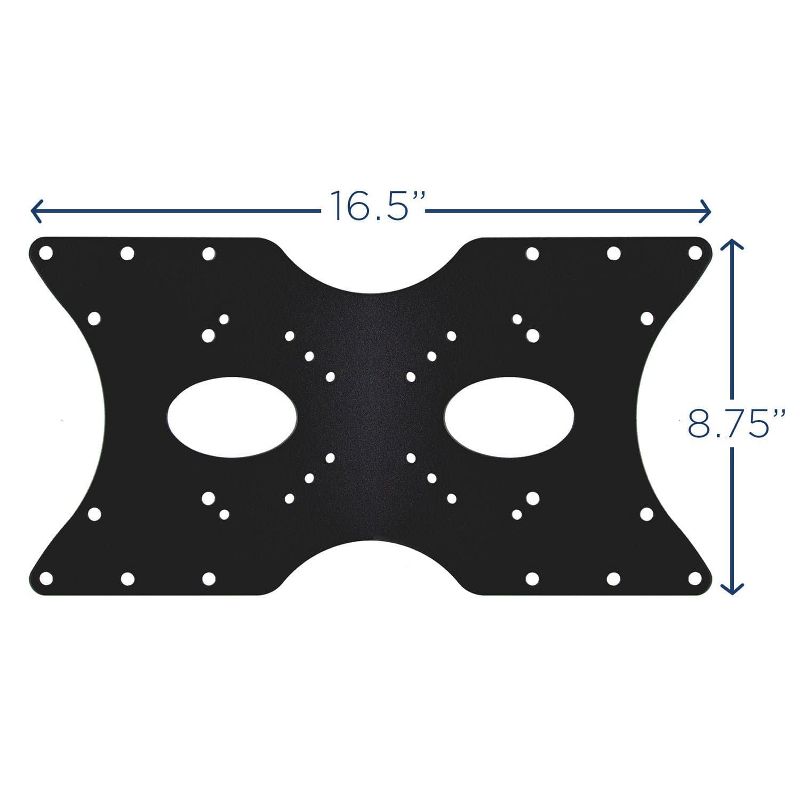 Mount-It! VESA Mount Adapter Plate | Monitor & TV Mount Extender Conversion Kit | Fit Up to 400x200 mm Patterns, Heavy-Gauge Steel | Hardware Included, 4 of 8