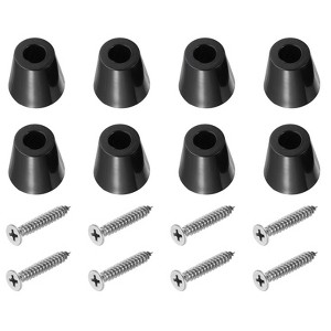 Unique Bargains Rubber Non Slip Shock Absorption Furniture Pads - 1 of 4