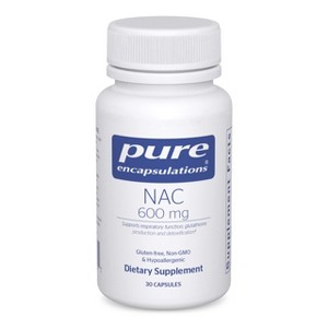 Pure Encapsulations NAC 600 mg - for Lung Health & Immune Support, Liver Support & Antioxidants* - with Freeform N-Acetyl-L-Cysteine - 1 of 4