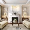 BAOURE 8 Light 23-in Crystal Tree Branches Chandeliers Gold Luxury  Pendant Light Fixture  for Dining Room Bedroom Living Room Entryway - 2 of 4