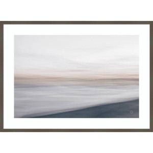 41" x 30" Waves Move Me I by Nathan Larson Wood Framed Wall Art Print - Amanti Art: Contemporary Acrylic, Hardwood Frame, Wire Mount - 1 of 4